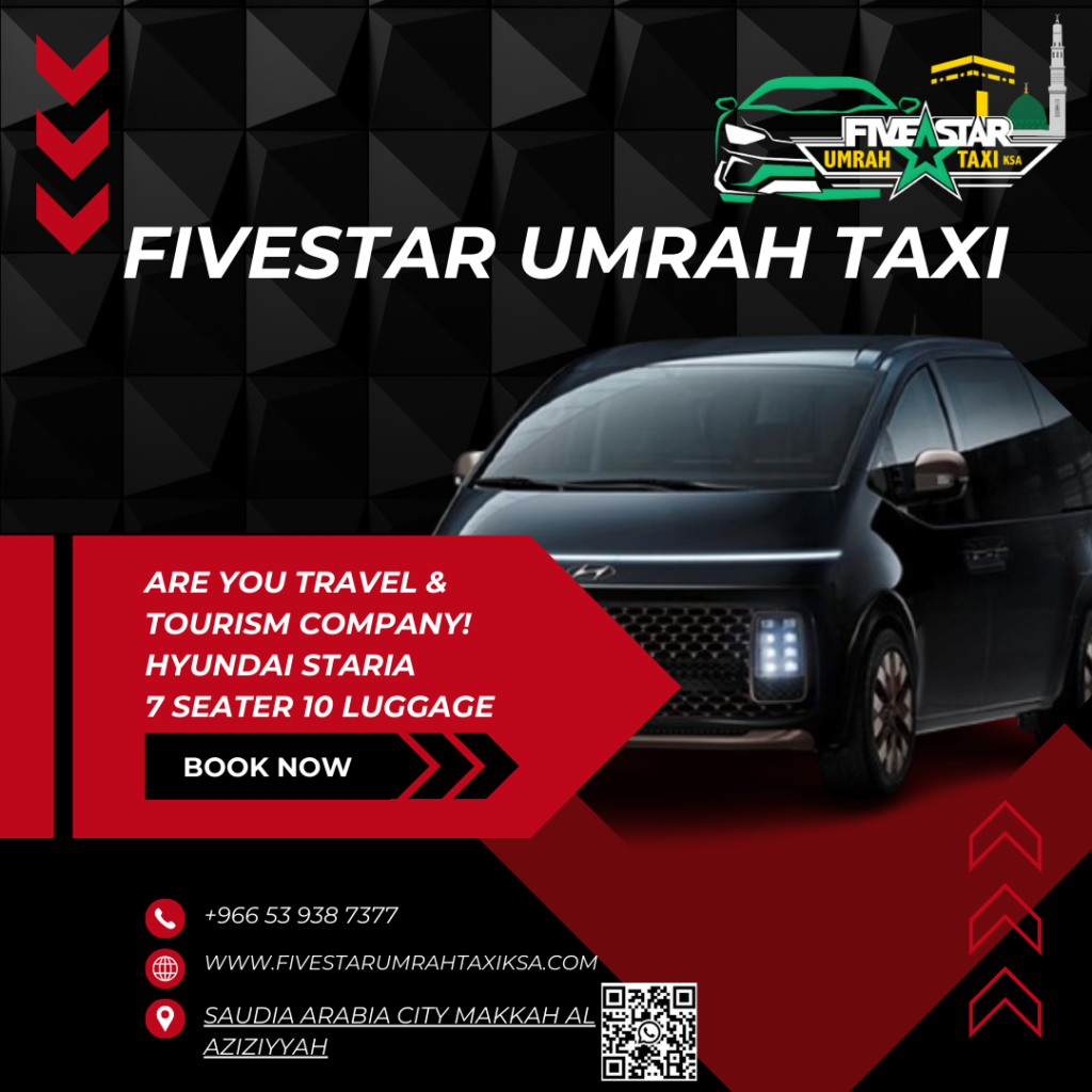 Makkah To Madinah Taxi