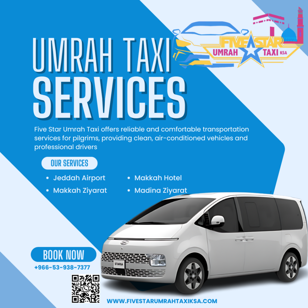 Umrah Taxi for Families in Saudi Arabia