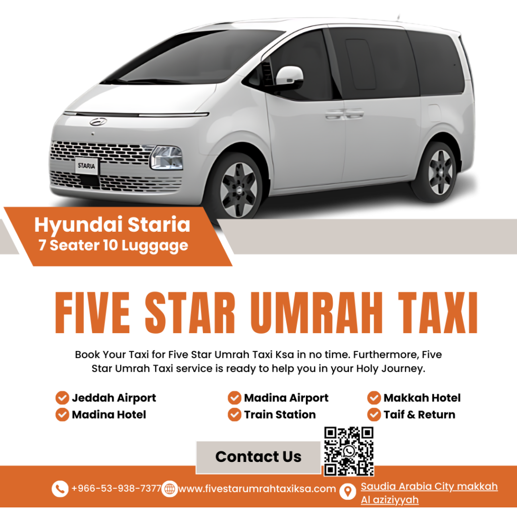 Umrah Taxi in Saudia Arabia